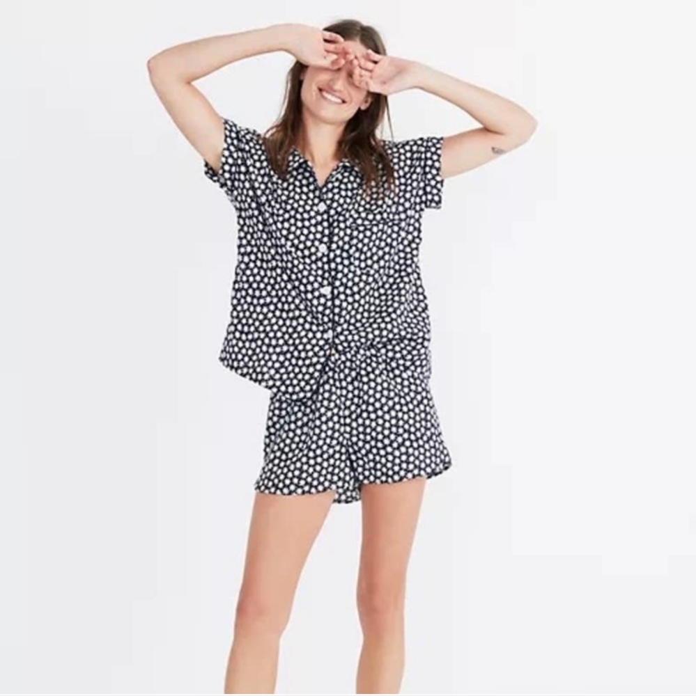 MADEWELL Bedtime Pajama Top Mini Daisy XS